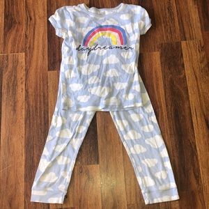Girls PJs Gap Kids 14 sleepwear set clouds
